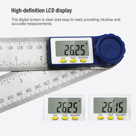 Digital Display 2-in-1 Angle Ruler