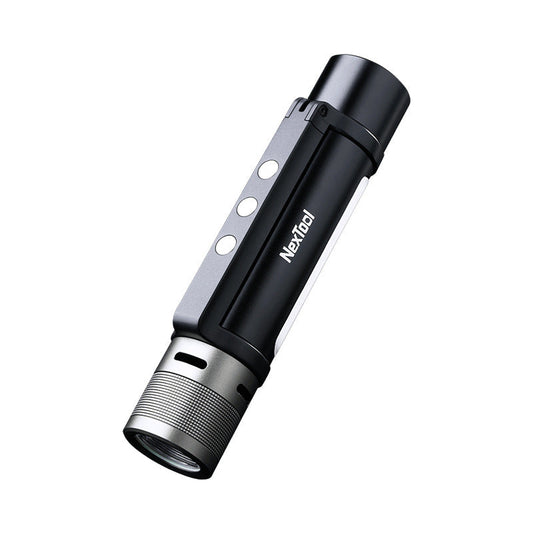 Outdoor 6-in-1 Thunder Flashlight - Long Range, Portable Power Bank, Waterproof, Home Emergency Signal Light